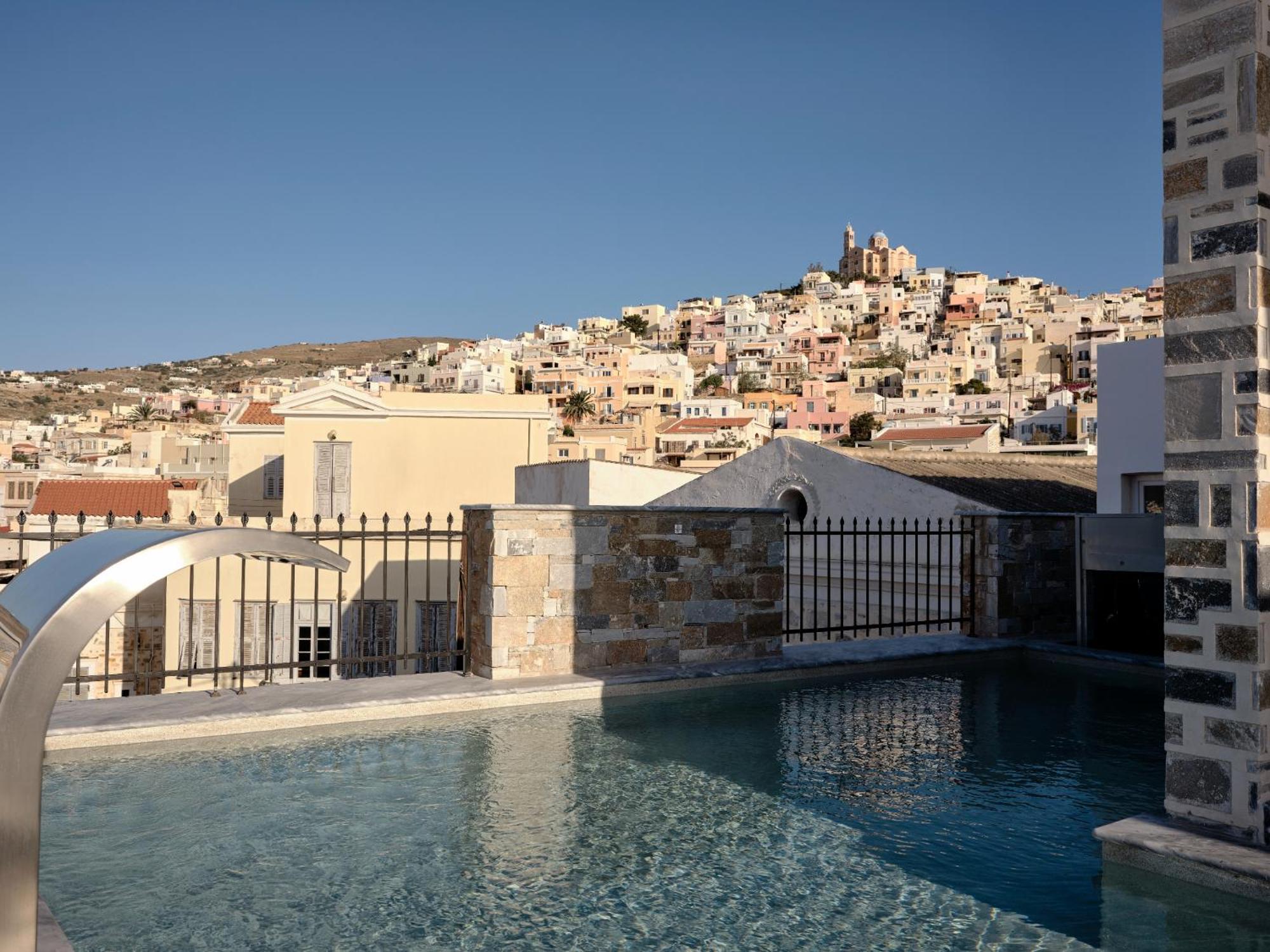 Отель Argini Syros Эрмуполис Экстерьер фото